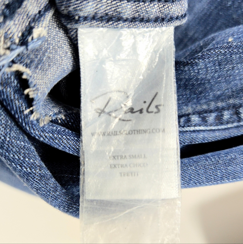 Rails‎ Ashland Dress Chambray Aztec Embroidered - Picture 10 of 16